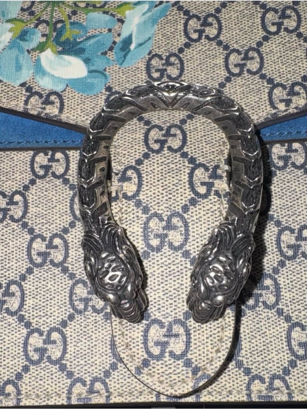 ✨💎NWOT💎✨Gucci Beige GG Supreme Blooms Bag! - Picture 10 of 11